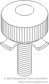RPI CAS103 Head Screw Assembly
