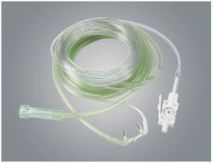 CANNULA NASAL CO2 ADULTW/DEHUMID TUBING 10/CS