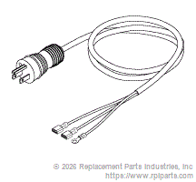 RPI CHC007 Hospital Grade Power Cord 