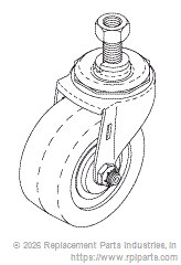 RPI CHC010 Caster (3") 