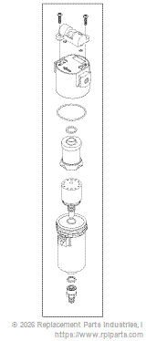 RPI CMA021 Coalescing Filter Assembly (5 Oz.) 