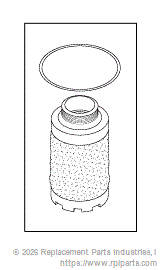 RPI CME043 Coalescing Filter Element 