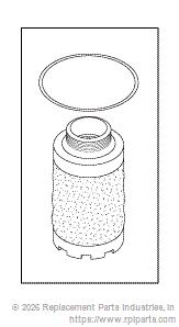 RPI CME044 Coalescing Filter Element 