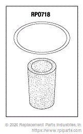 RPI CME083 Particle Filter Element 