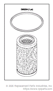 RPI CME227 Coalescing Filter Element 