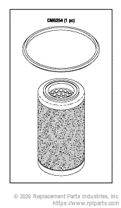RPI CME228 Particulate Filter Element 