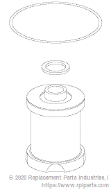 RPI CMK005 Coalescing Filter Element 