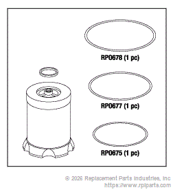 RPI CMK025 Coalescing Filter Element
