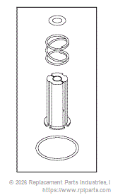 RPI CMK133 Solenoid Valve Repair Kit