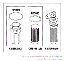 RPI CMK144 Compressor Pm Kit 