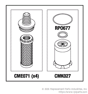 RPI CMK156 Compressor Pm Kit