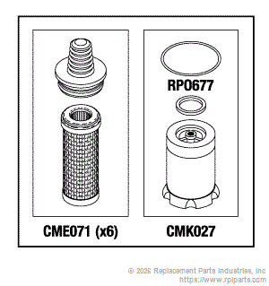 RPI CMK157 Compressor Pm Kit 