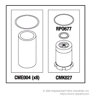 RPI CMK172 Compressor Pm Kit