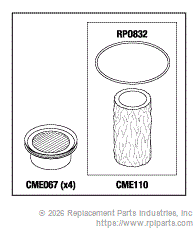 RPI CMK177 Compressor Pm Kit
