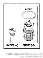 RPI CMK191 Compressor Pm Kit 
