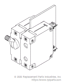 RPI CMS213 Power Switch/Circuit Breaker (22A) 