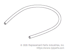 RPI CMT221 Tubing (10Mm Od Black) 