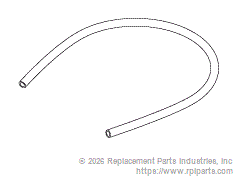 RPI CMT222 Tubing (12Mm Od Black) 