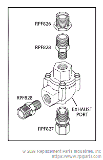RPI CMV121 Unloader Valve 