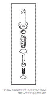 RPI CSK023 Solenoid Valve Repair Kit 
