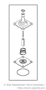 RPI CSK050 Solenoid Valve Repair Kit 