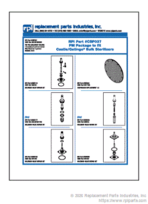 RPI CSP037 Pm Pkg (Solenoid Valves) 