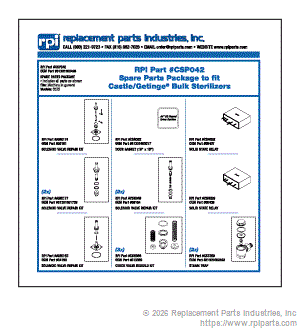 RPI CSP042 Spare Parts Package 