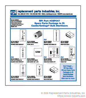 RPI CSP047 Spare Parts Package 