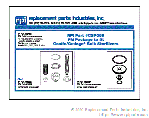 RPI CSP069 Pm Pkg (Stm Trap & Chk Vlv)