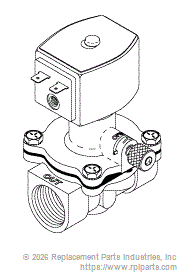RPI CSV010 Solenoid Valve Assembly 
