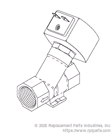 RPI CSV014 Solenoid Valve Assembly