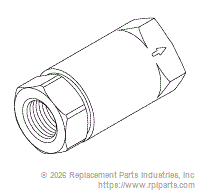 RPI CSV076 Check Valve (3/8") 