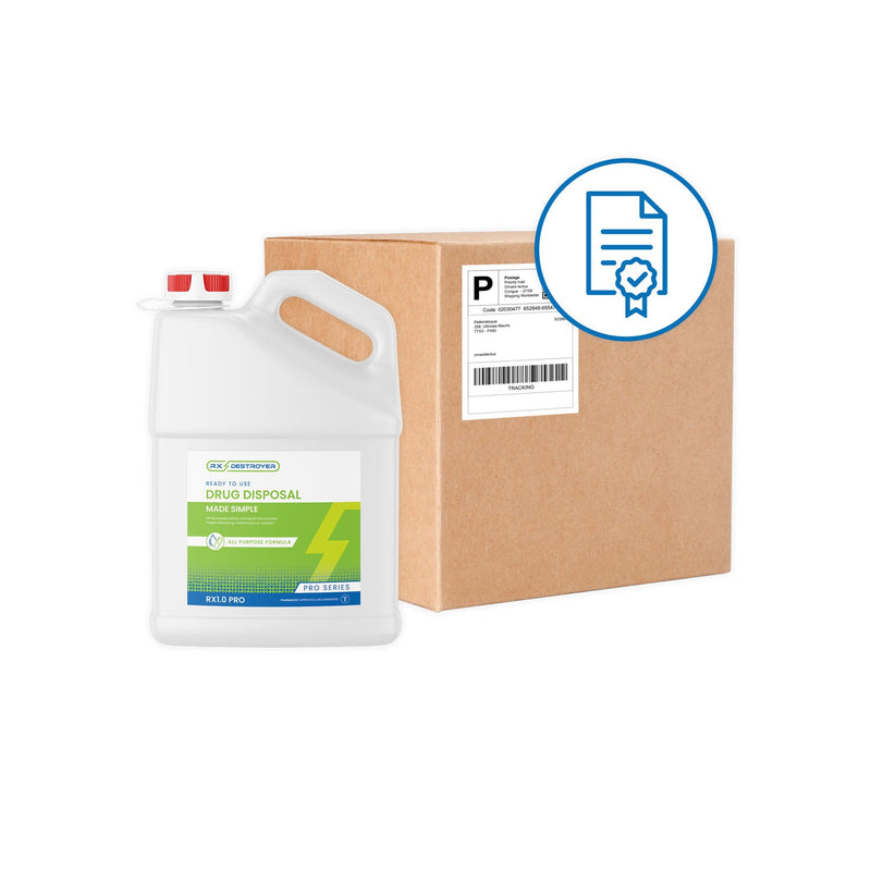 C2r Global Rx Destroyer  Rx Destroyer Pro Series, All-Purpose, 1 Gallon Bot