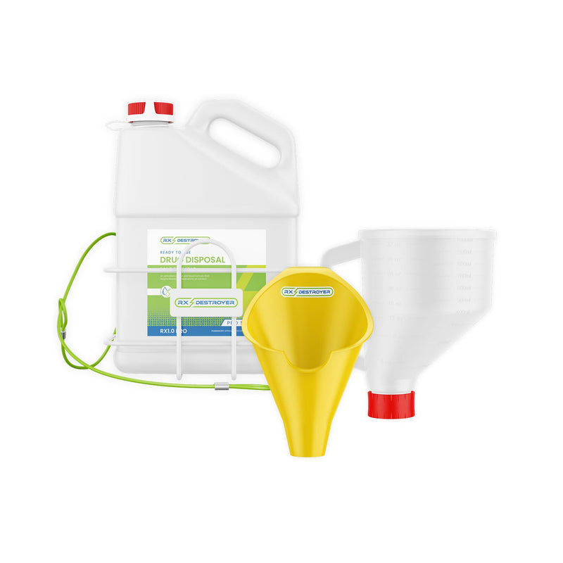 C2r Global Rx Destroyer  Rx Destroyer Pro Series, All-Purpose, 1 Gallon Bot