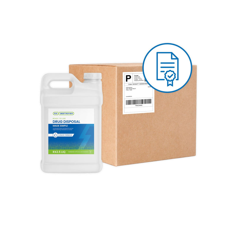 C2r Global Rx Destroyer  Rx Destroyer All-Purpose, 64zo Bottle, Tethered Ca