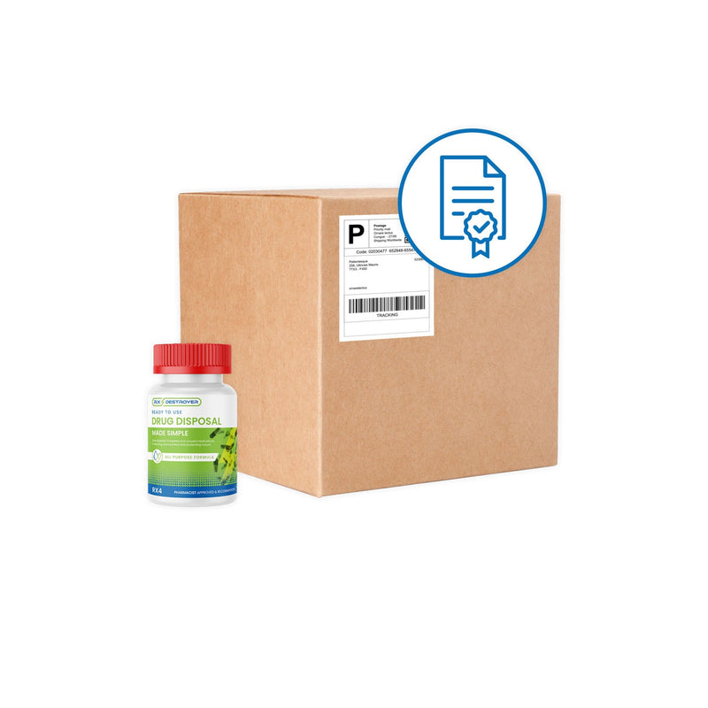 C2r Global Rx Destroyer  Rx Destroyer Liquid Meds Only Formula with Hardene