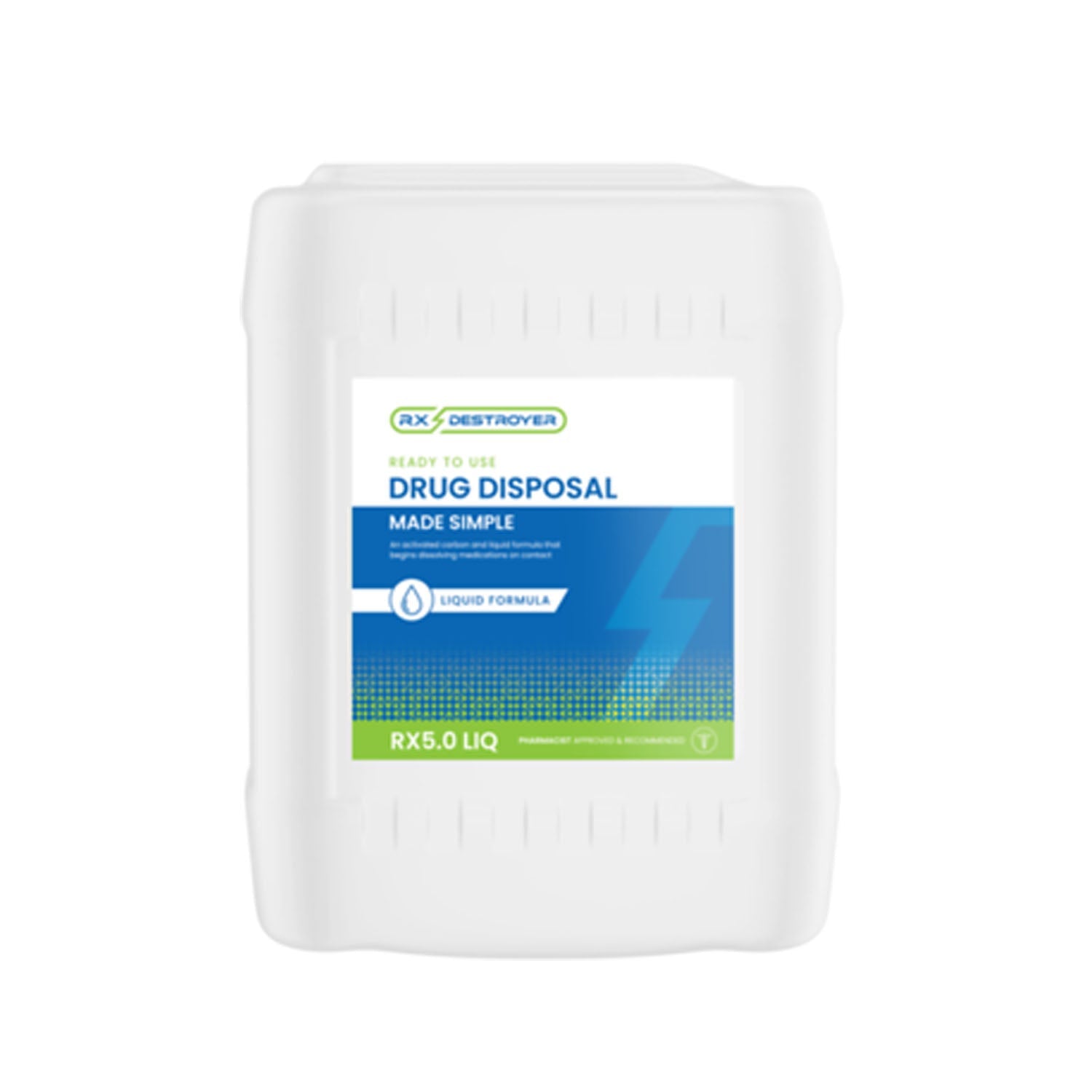 C2r Global Rx Destroyer Accessories  Rx Destroyer 1.0 PRO CAP 1 Gallon Wall Mount with