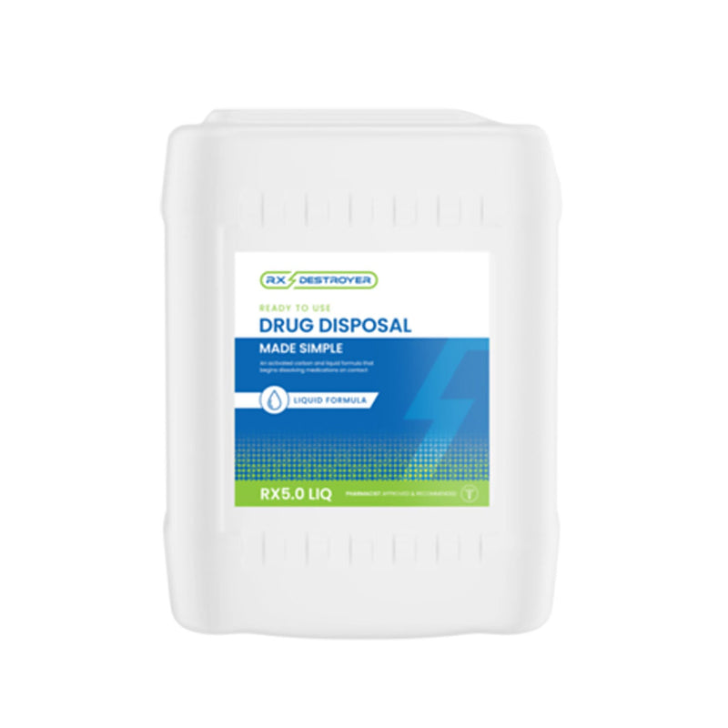 C2r Global Rx Destroyer Accessories  Rx Destroyer 1.0 PRO CAP 1 Gallon Wall Mount with