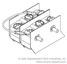 RPI CVA001 Footswitch Assembly 