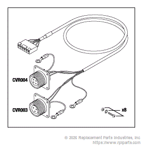 RPI CVA002 Footswitch Receptacle Assembly 