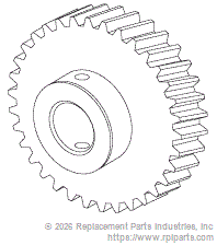 RPI DEG602 Back Motor Gear 