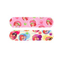 BANDAGE ADH STRAWBERRY SHORT3/4X3 STAT 100/BX 12BX/CS