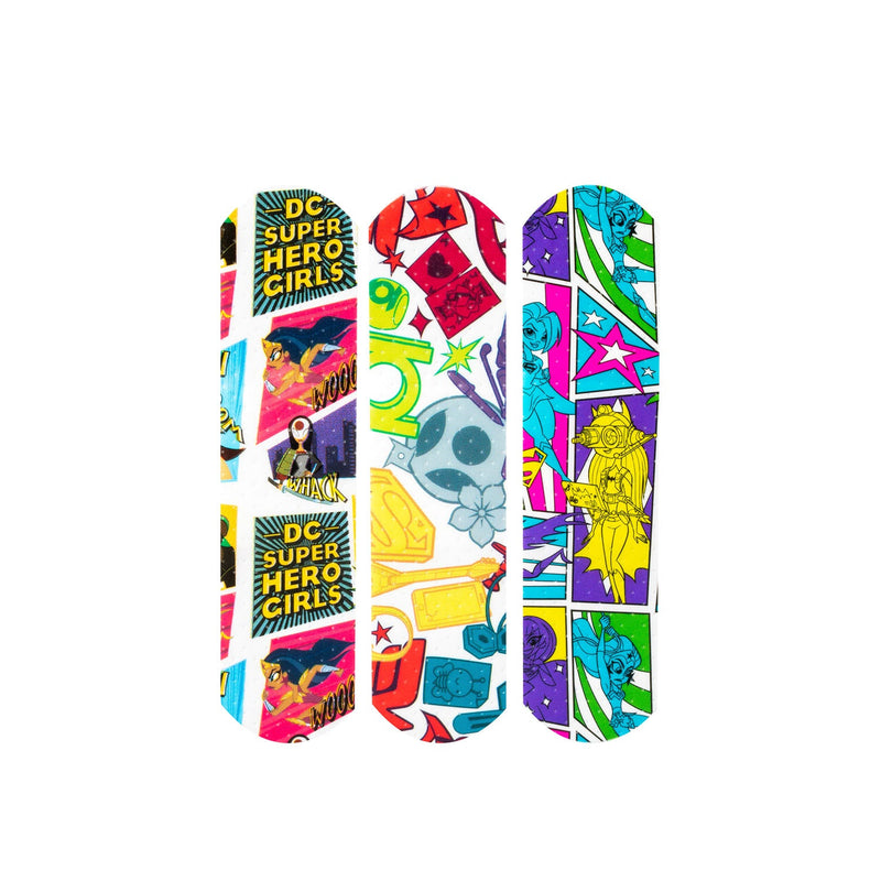 Dukal Corporation Dukal Children‘S Character Adhesive Bandages  Stat Strip Adhesive Bandage, ¾" x 3", DC Super Her