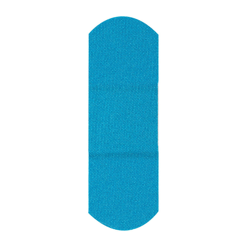 Dukal Corporation Dukal Blue Metal Detectable Adhesive Bandages  Adhesive-Bandage-1-x-3-Lightweight-Fabric-Metal-De