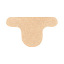 PAD ADHESIVE FABRIC TOE SHIELDLF 100/BX 12BX/CS