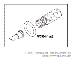 RPI DSK018 Repair Kit (Duckbill Filter Assembly)