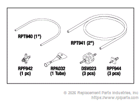 RPI DSK022 Check Valve Kit 