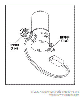 RPI DSV006 Solenoid Valve (Water) 