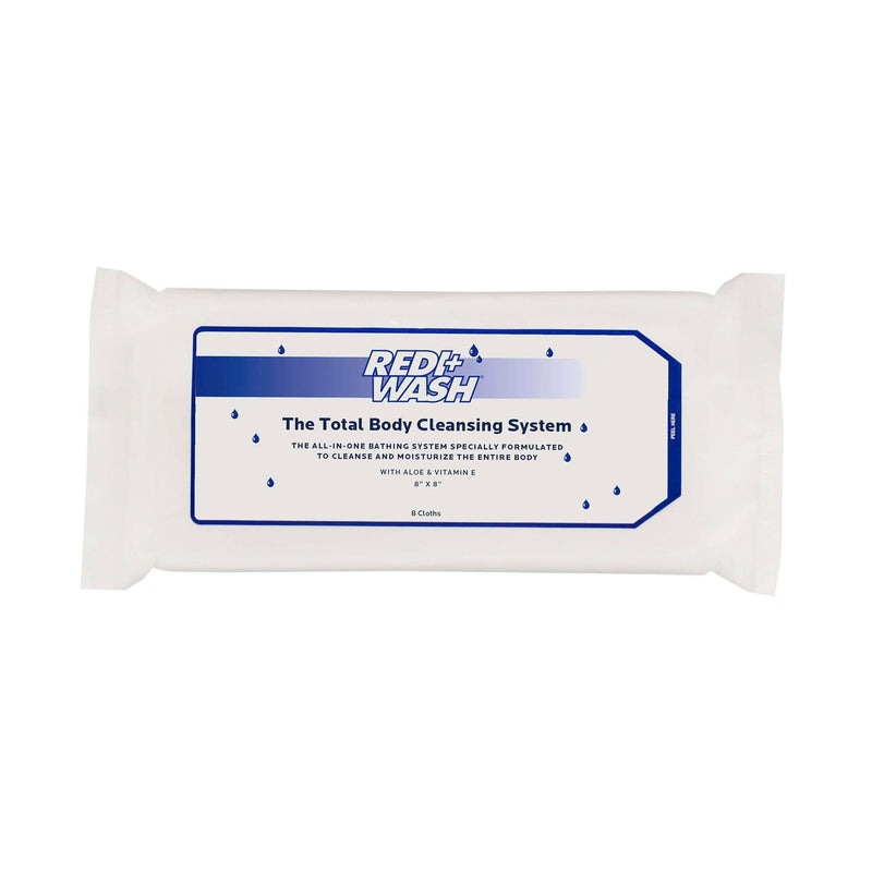 Dukal Corporation Dukal Dawnmist Washcloths  Redi-Wash Washcloth, Microwavable, 8" x 8", 8/pk,