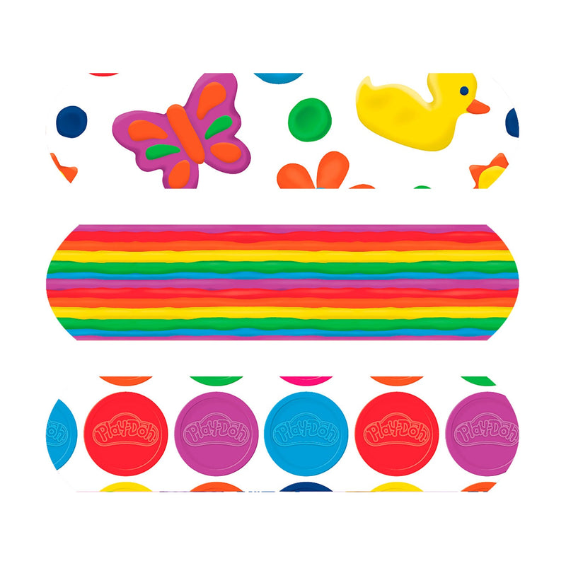 Dukal Corporation Dukal Children‘S Character Adhesive Bandages  Stat Strip Adhesive Bandage, Play-Doh, ¾" x 3", 10